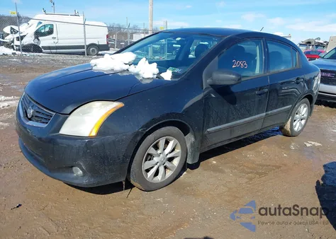 2010 Nissan Sentra 2.0Sl из США, поврежденный, VIN 3N1AB6AP2AL721117